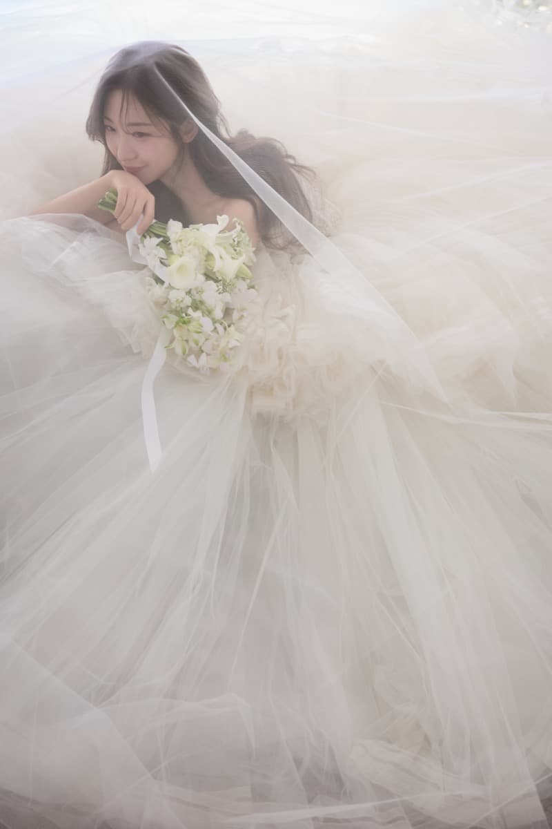 Bride dreamy