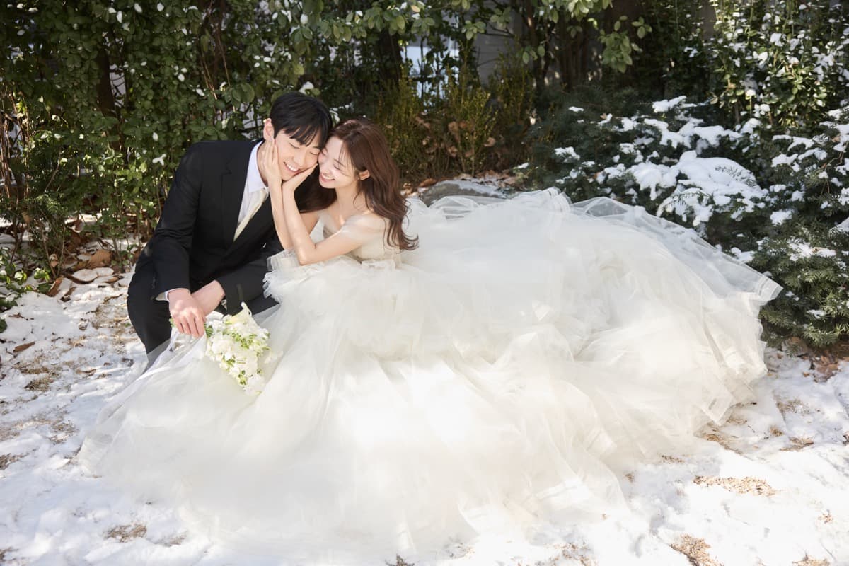 Romantic moment